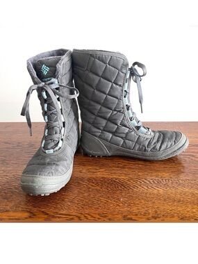 ⭐️HP⭐️ Columbia Omni-Grip Women’s waterproof winter boots size 7 gray